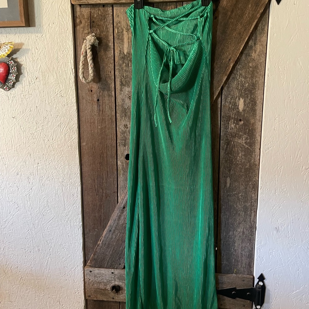 Amazon Vibrant Green dress